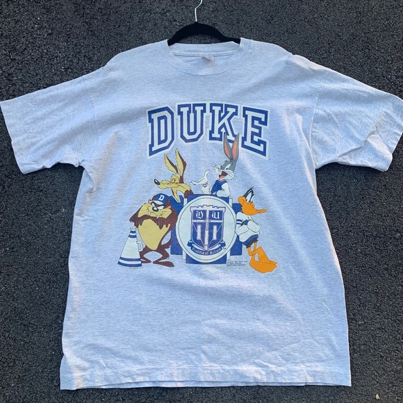 Vintage Duke University Looney Tunes Shirt XL - Picture 1 of 4
